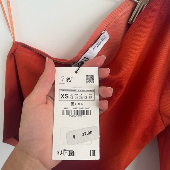 Zara Rib Knit Top - Picture 7 of 10